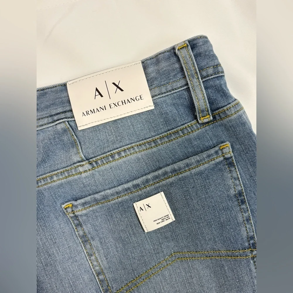 Armani Exchange Light Blue Skinny Jeans.                In excellent condition.
